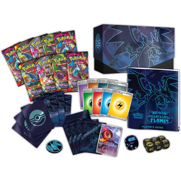 ETB PHANTASMAL FLAMES2 Llamaradas Fantasmales - Elite Trainer Box (ESPAÑOL)