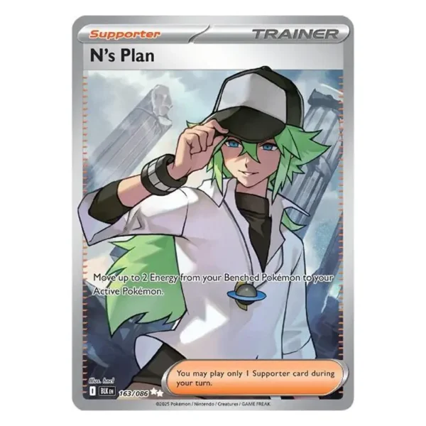 N-plan-SS N's Plan - 163/086 - Black Bolt