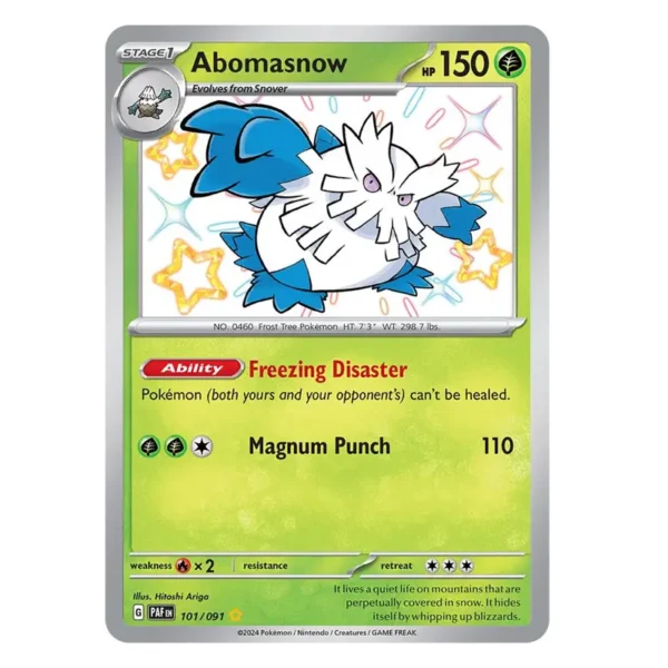 abomasnow-paf Abomasnow - Paldean Fates