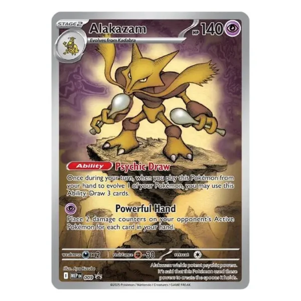 alakazam-promo Alakazam - 009 - Mega Evolution Promo