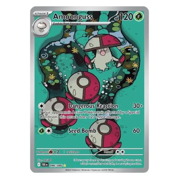 amoonguss Amoonguss - 096/086 - Black Bolt