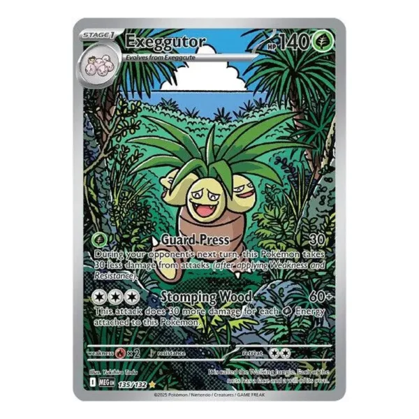 exeggutor-meg Exeggutor - 135/132 - Mega Evolution