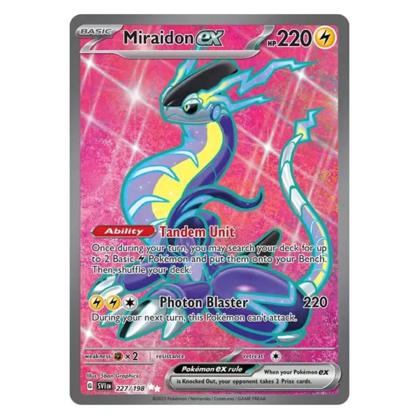 miraidon-ex-svi Miraidon ex - 227/198 - Scarlet & Violet Base Set