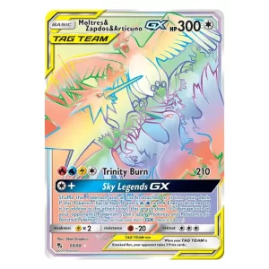 Moltres & Zapdos & Articuno GX (Damage) - Hidden Fates
