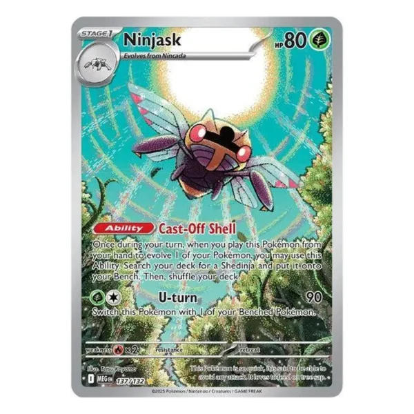Ninjask - 137/132 - Mega Evolution