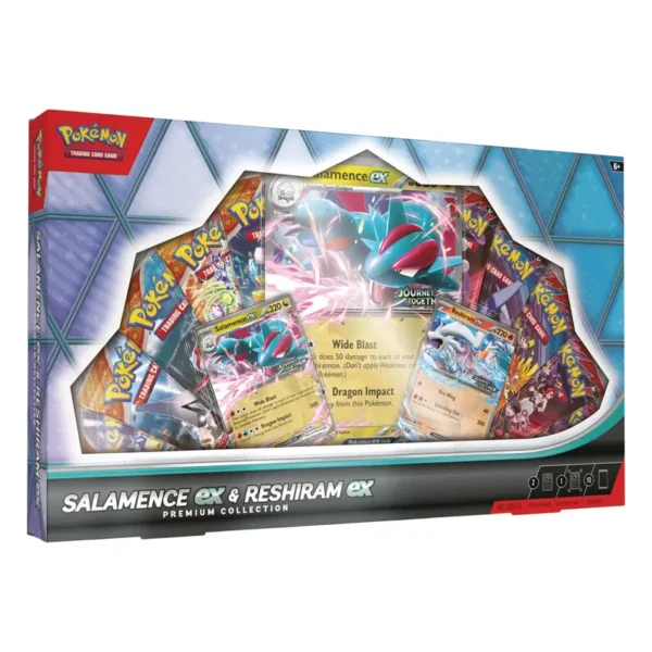 salamance-y-reshiram Premium Collection Salamence ex & Reshiram ex