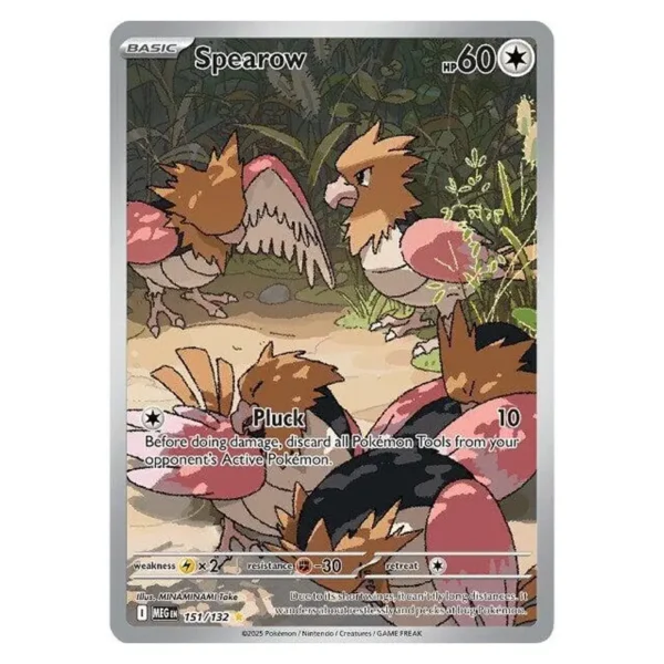 spearow-meg Spearow - 151/132 - Mega Evolution