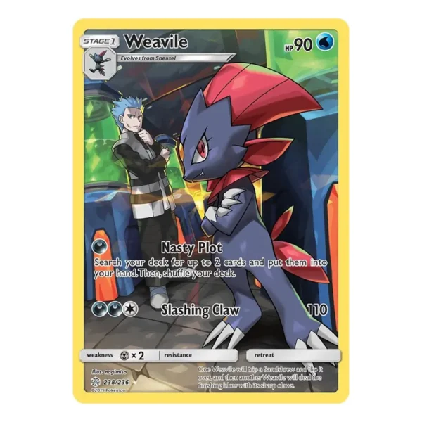 weavile-cosmic-eclipse Weavile (Secret) - Cosmic Eclipse
