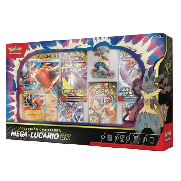 Colección con Figura Mega Lucario ex  (ESPAÑOL)