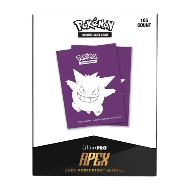 gengar-apex Elite Gengar 105ct APEX DECK PROTECTOR® Sleeves for Pokémon