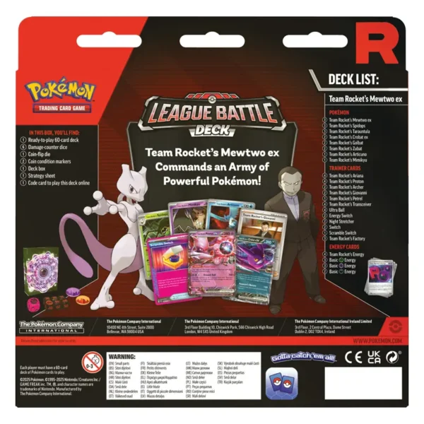 mewtwo-deck2 Team Rocket’s Mewtwo ex League Battle Deck