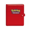 red-snap Premium 4-Pocket Snap Binder Red