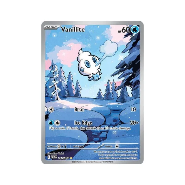 Vanillite - 111 Vanillite - 111/086 - White Flare