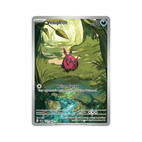 Venipede - 132 Venipede - 132/086 - Black Bolt