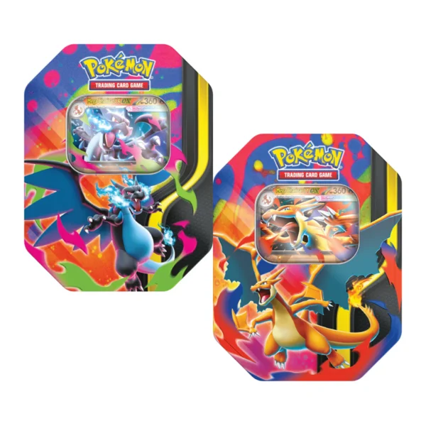 tin charizard Mega Charizard Tin PAR