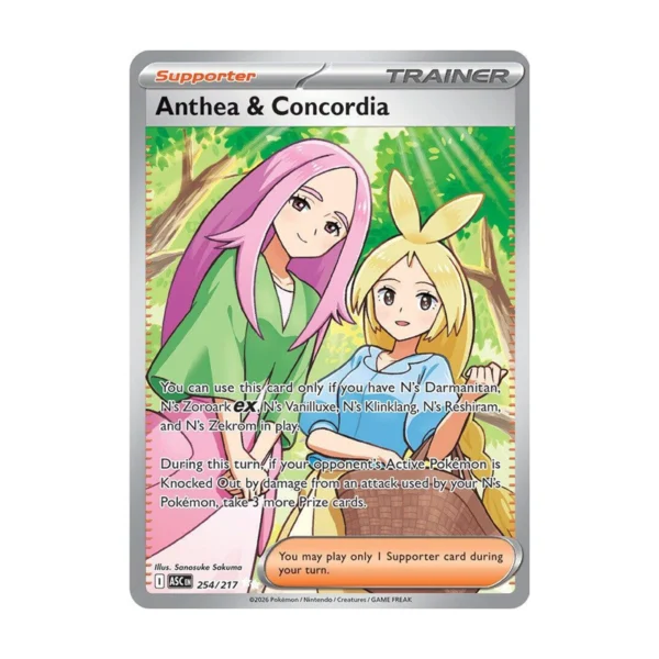 Anthea & Concordia Anthea & Concordia - 254/217 - Ascended Heroes