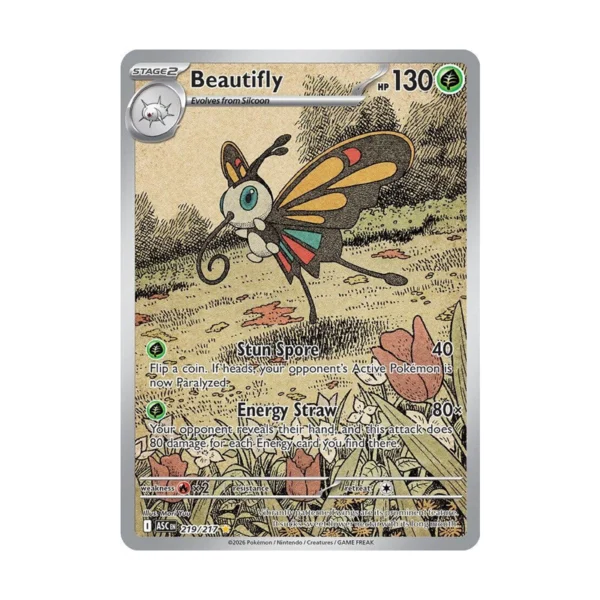 Beautifly Beautifly - 219/217 - Ascended Heroes