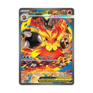 Mega Emboar ex - 273/217 -  Ascended Heroes