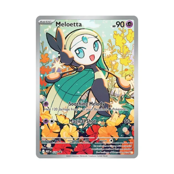 Meloetta - 026 - Mega Evolution Promo