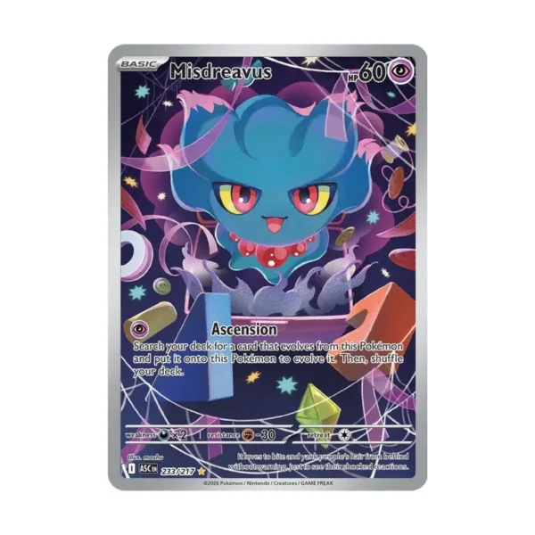 Misdreavus - 233/217 - Ascended Heroes