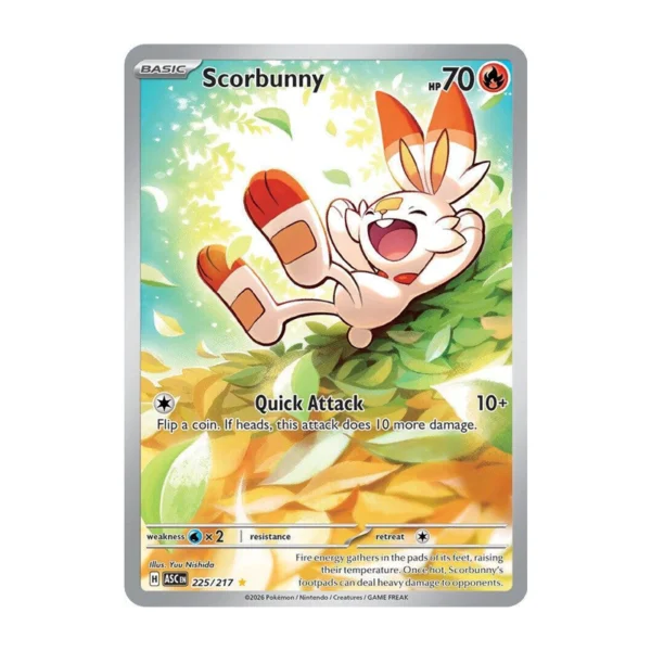 Scorbunny - 225/217 - Ascended Heroes