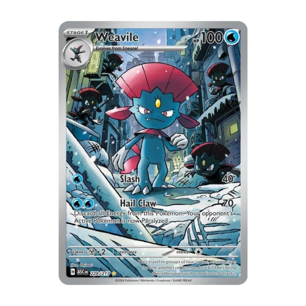 Weavile Weavile - 228/217 - Ascended Heroes