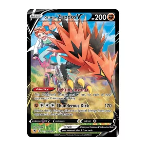 Galarian Zapdos V - Astral Radiance Trainer Gallery