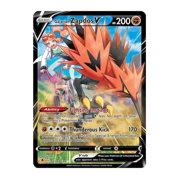 galarian zapdos Galarian Zapdos V - Astral Radiance Trainer Gallery