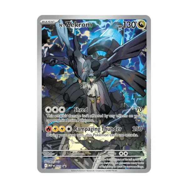 n zekrom promo N's Zekrom - 031 - Mega Evolution Promo