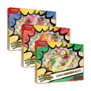 Mega Meganium ex Box - Mega Emboar ex Box - Mega Feraligatr ex Box (Trio)