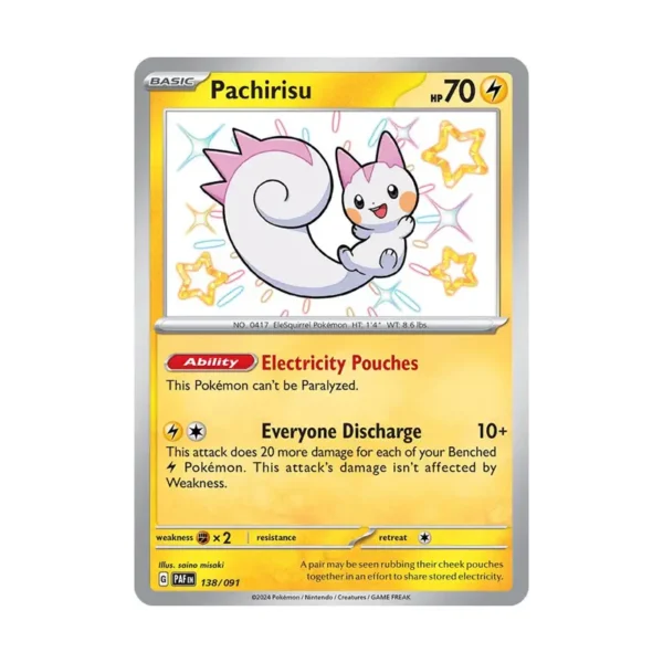 Pachirisu - Paldean Fates