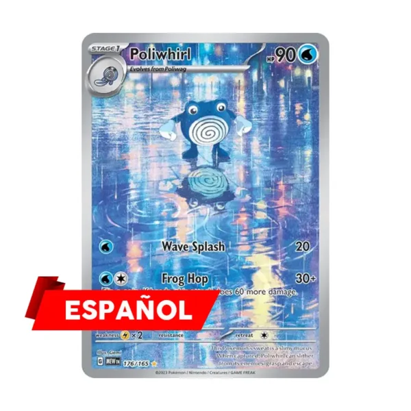 Poliwhirl - 176/165 - Scarlet & Violet 151 (Español)