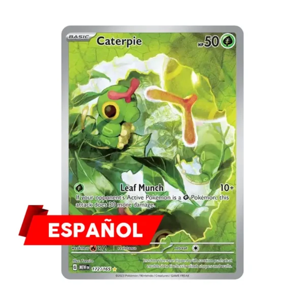 caterpie español 151 Caterpie - 172/165 - Scarlet & Violet 151 (Español)