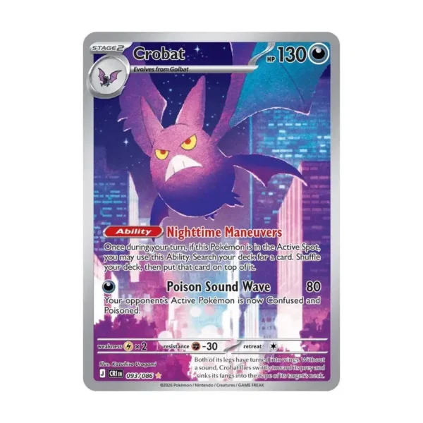 Crobat - 093/086 - Chaos Rising