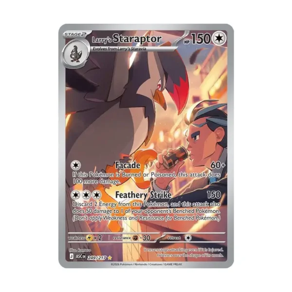 larry stara Larry's Staraptor - 249/217 - Ascended Heroes