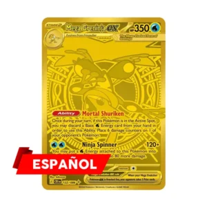 Mega Greninja ex - 122/086 - Chaos Rising (Español)