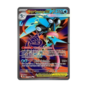 Mega Greninja ex - 100/086 - Chaos Rising