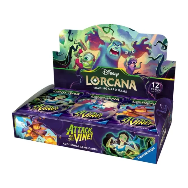 Attack of the Vine! - Booster Display