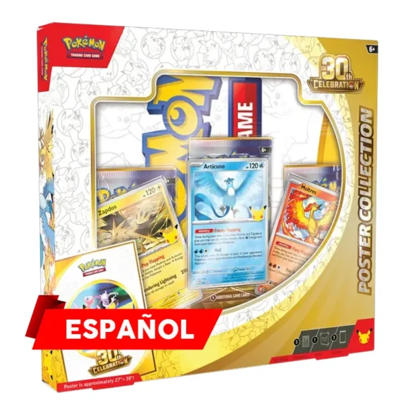 pokemon poster español 30th Celebration Poster Collection - Español