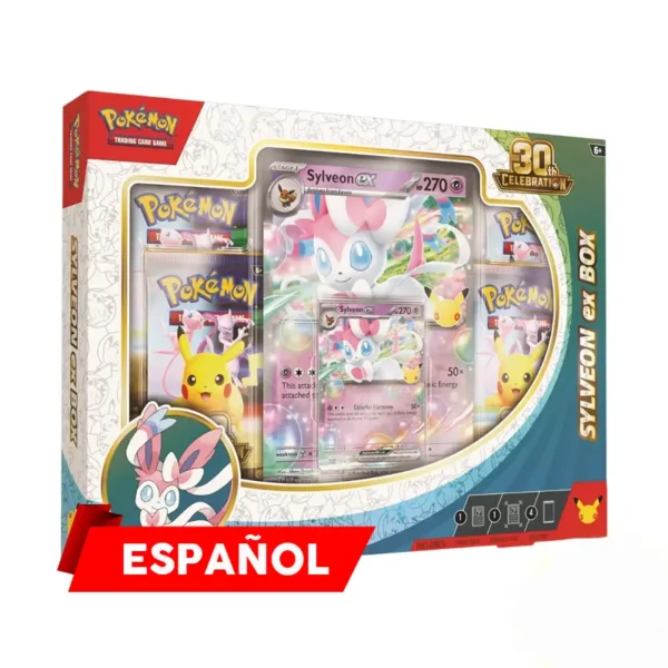 sylveon español box 30th Celebration - Sylveon EX Box - Español