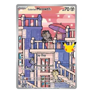 Galarian Meowth - 141/128 - 30th Celebration
