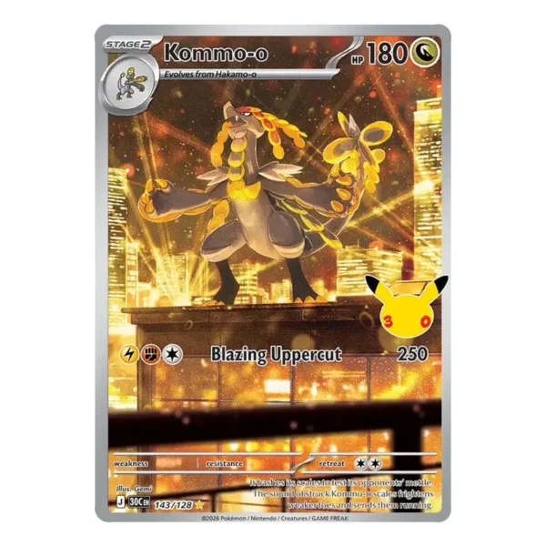 Kommo-o - 143/128 - 30th Celebration