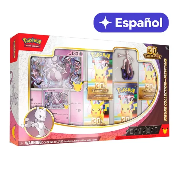 30th Celebration Figure Collection - Mewtwo (ESPAÑOL)