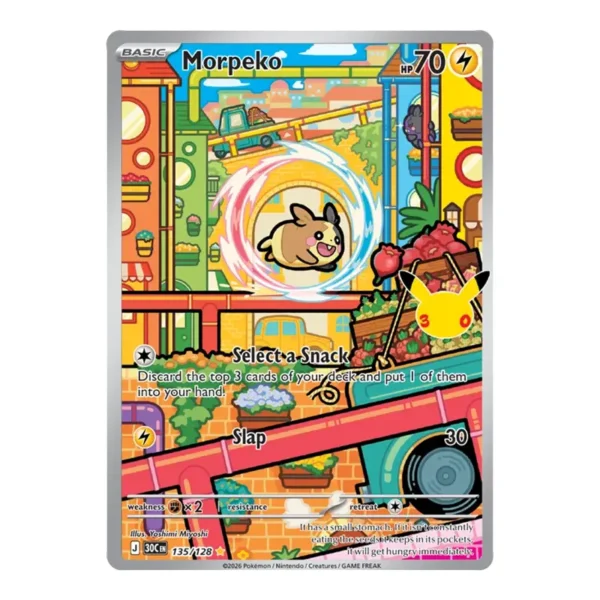 Morpeko - 135/128 - 30th Celebration