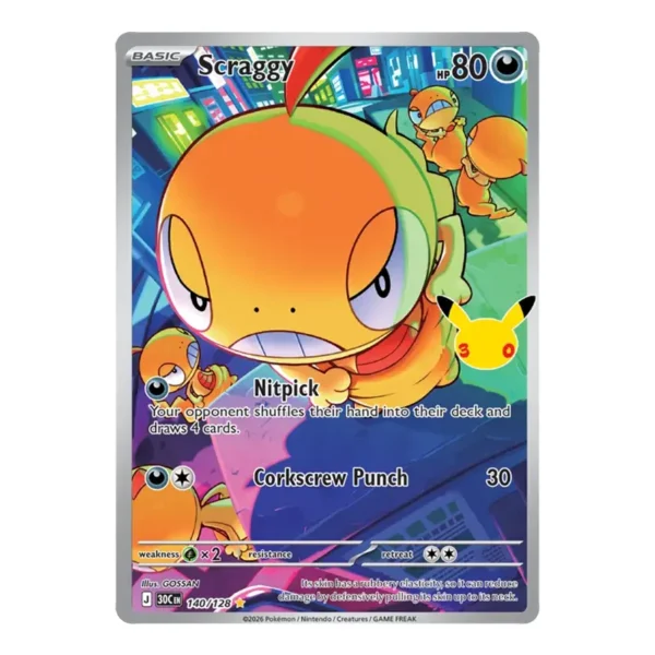 Scraggy - 140/128 - 30th Celebration